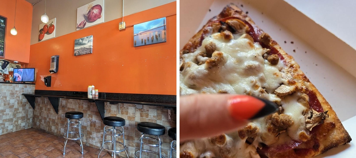 Mythic Pizza Menu