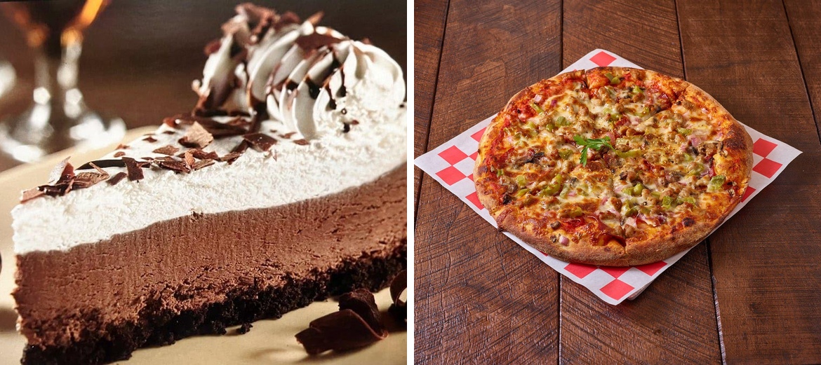 Mythic Pizza Menu