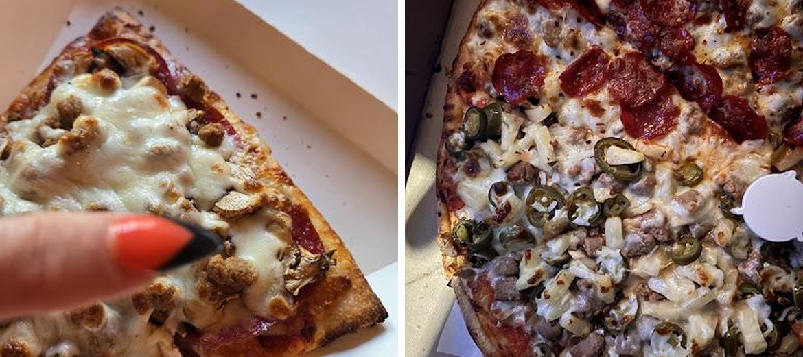 Mythic Pizza Menu